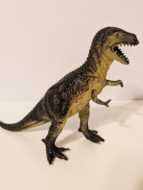 Dor Mei Tyrannosaurus Rex T- Rex 11" Dinosaur Figure Toy Vintage 1980's